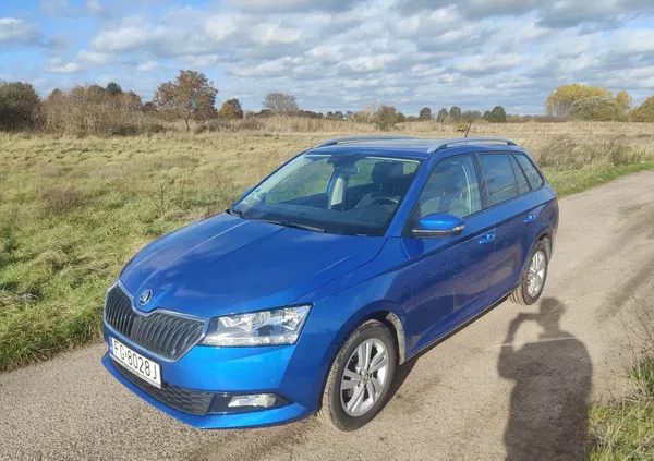 skoda Skoda Fabia cena 37900 przebieg: 179500, rok produkcji 2019 z Słubice